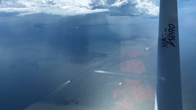 Калининград-Москва на своем самолете Cessna 172. Дозаправка в Пскове. Пилот Мельников