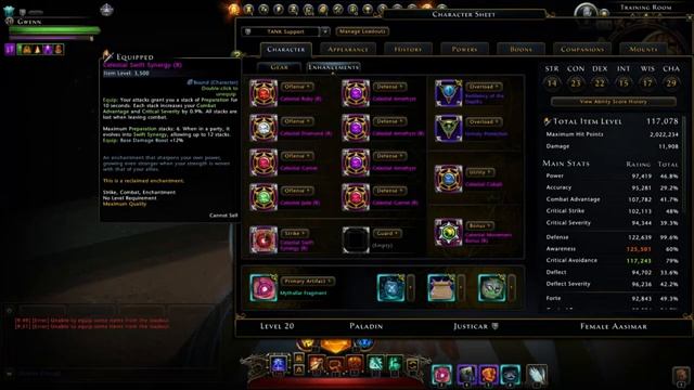 Neverwinter - NEW Best Strike & Guard Enchants For Tank And Healers! - Module 33.5