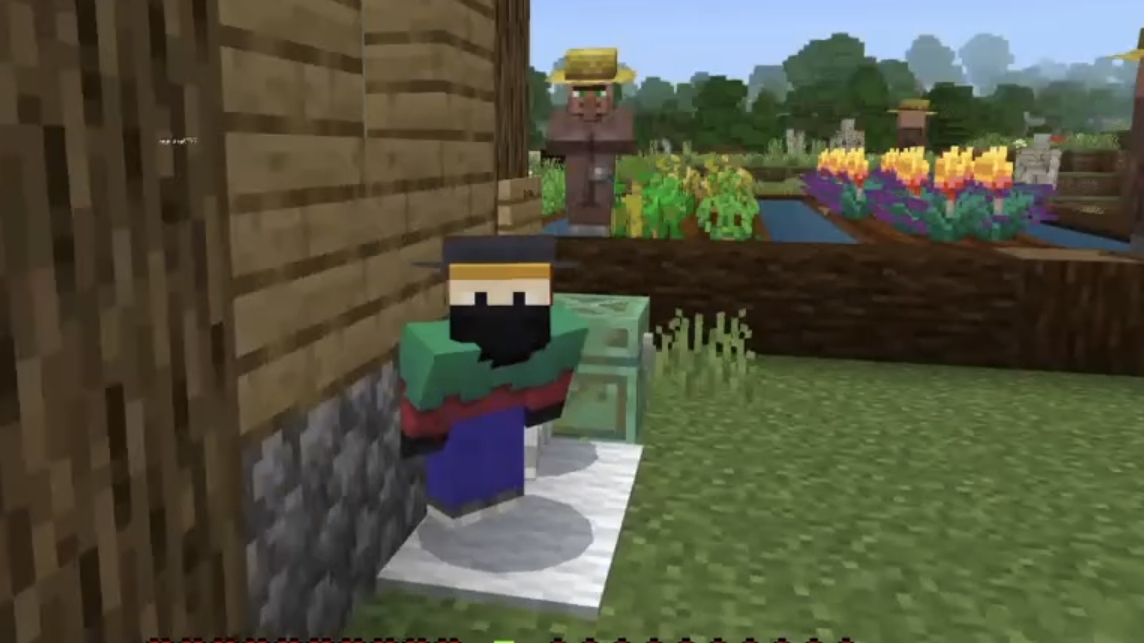Minecraft с комментариями ,  Элвис превратился в оборотня,какой 😮 кошмар,а хотел просто отдохнуть