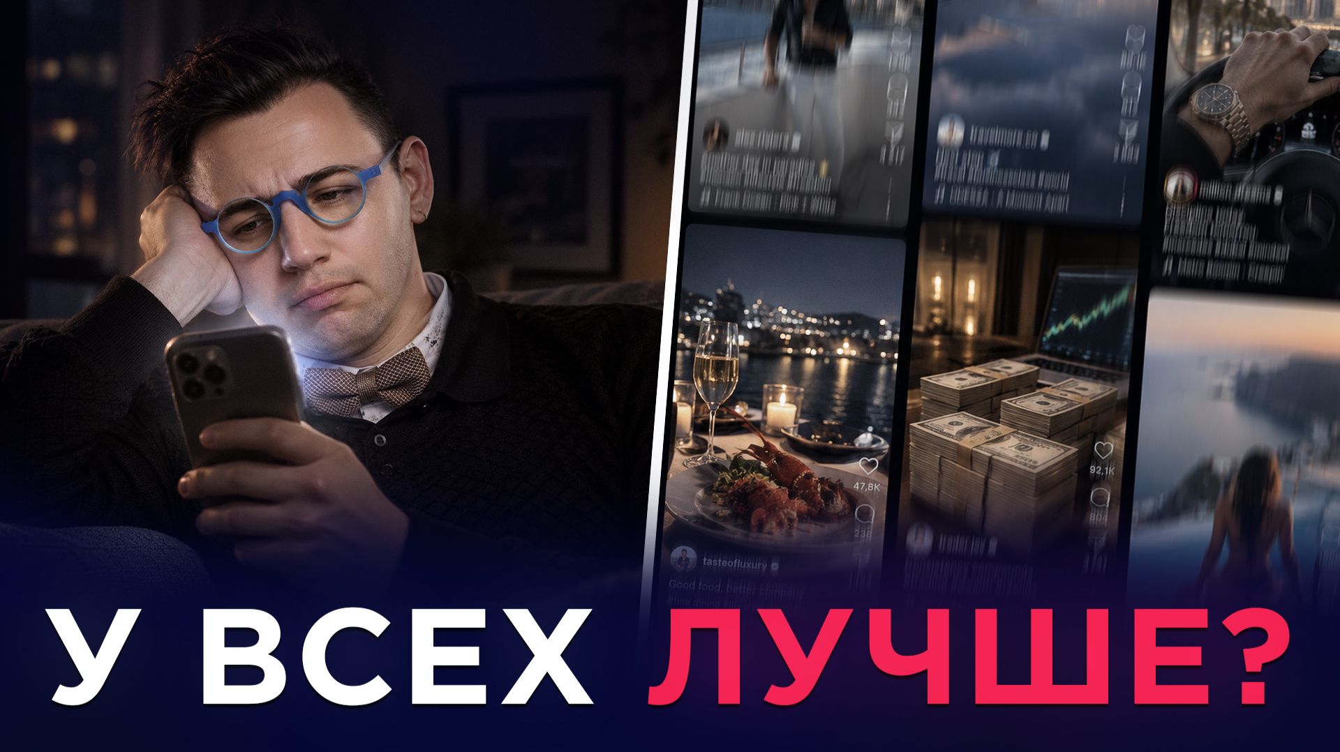 ТЫ НЕ БЕДНЫЙ! Тебе просто показывают не тех.