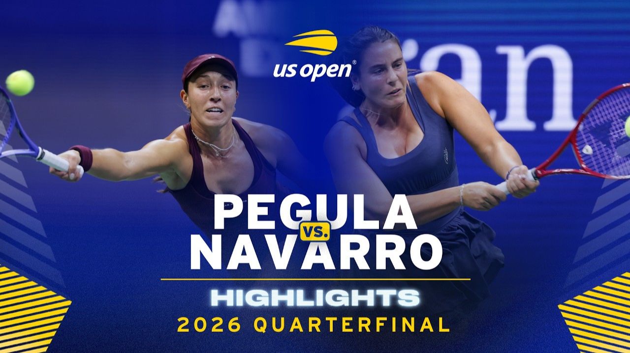 09.09.26 | Хайлайты | Джессика Пегула Vs Эммы Наварро | Женщины | 1/4 Финала | US Open 2026