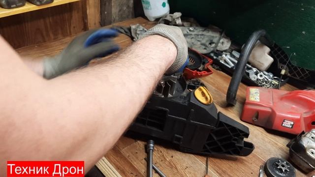 Бензопила Homelit HCS 4040 чудо инженерии!/Зачем я ее разобрал!?