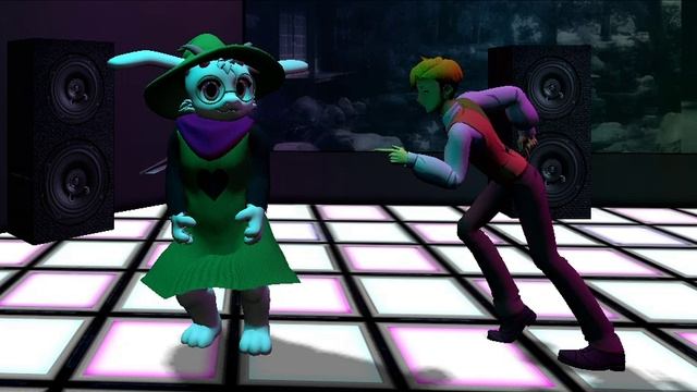 Let's Groove - Ralsei X Flowery (Meme Dance)