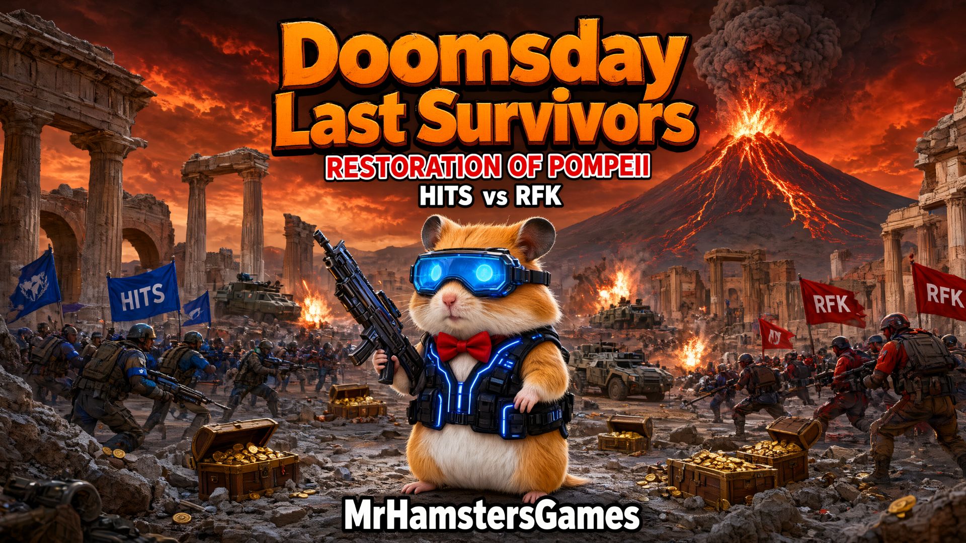 22:00MSK Pompeii Hitmans Vs RFK | Doomsday Last Survivors