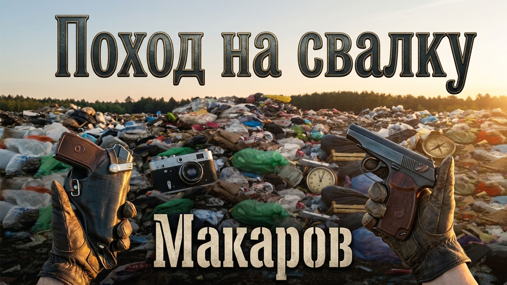Поход на Свалку - Нашёл Пистолет Макарова на Свалке ШОК