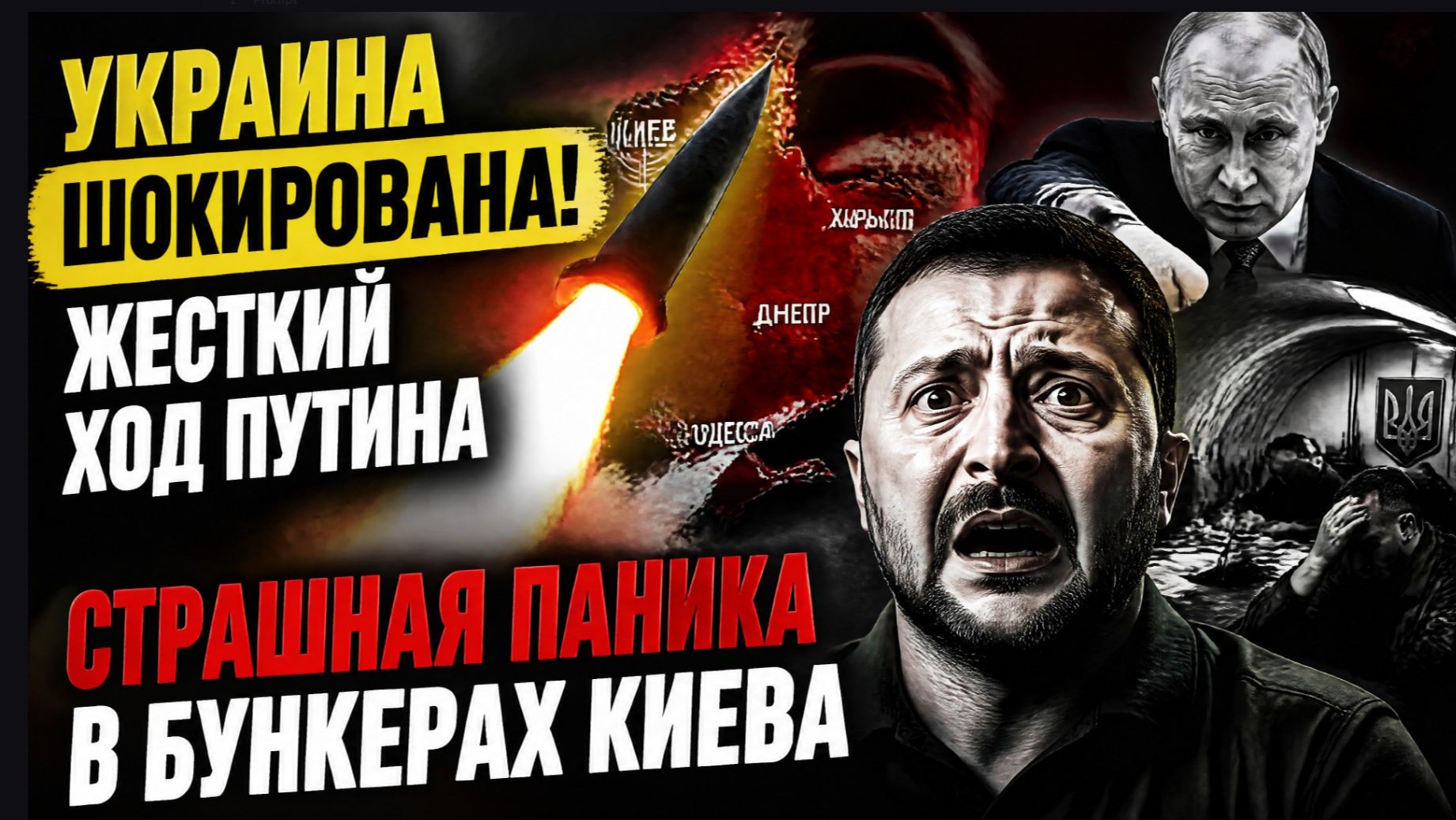 🚨 УКРАИНА В ШОКЕ! ПУТИН СДЕЛАЛ ЖЁСТКИЙ ХОД — КИЕВ НАКРЫЛА НОВАЯ ВОЛНА УДАРОВ!