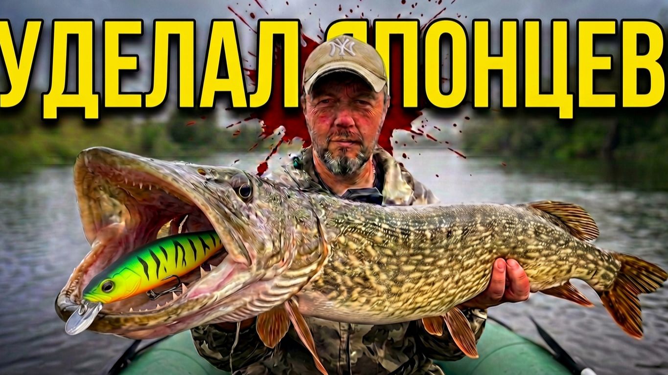 🔴ТРОФЕЙ на воблер за 100 рублей! Новый спиннинг ТРЕЩАЛ от счастья! Ловля щуки с лодки!💥💥💥