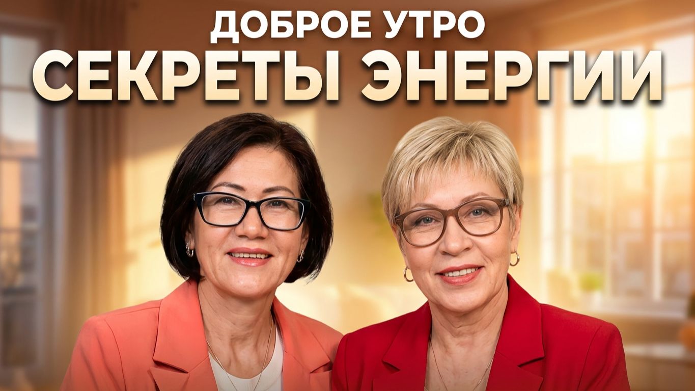 Тагиря Давыдова и Ирина Аладина в эфире Доброго утра, запись от 09.09.2026г.