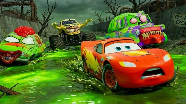 3D-тренд McQueen Genz: Зомби НАВОДНЯЮТ ТОКСИЧНЫЕ РЕКИ! Погоня за гигантским монстром