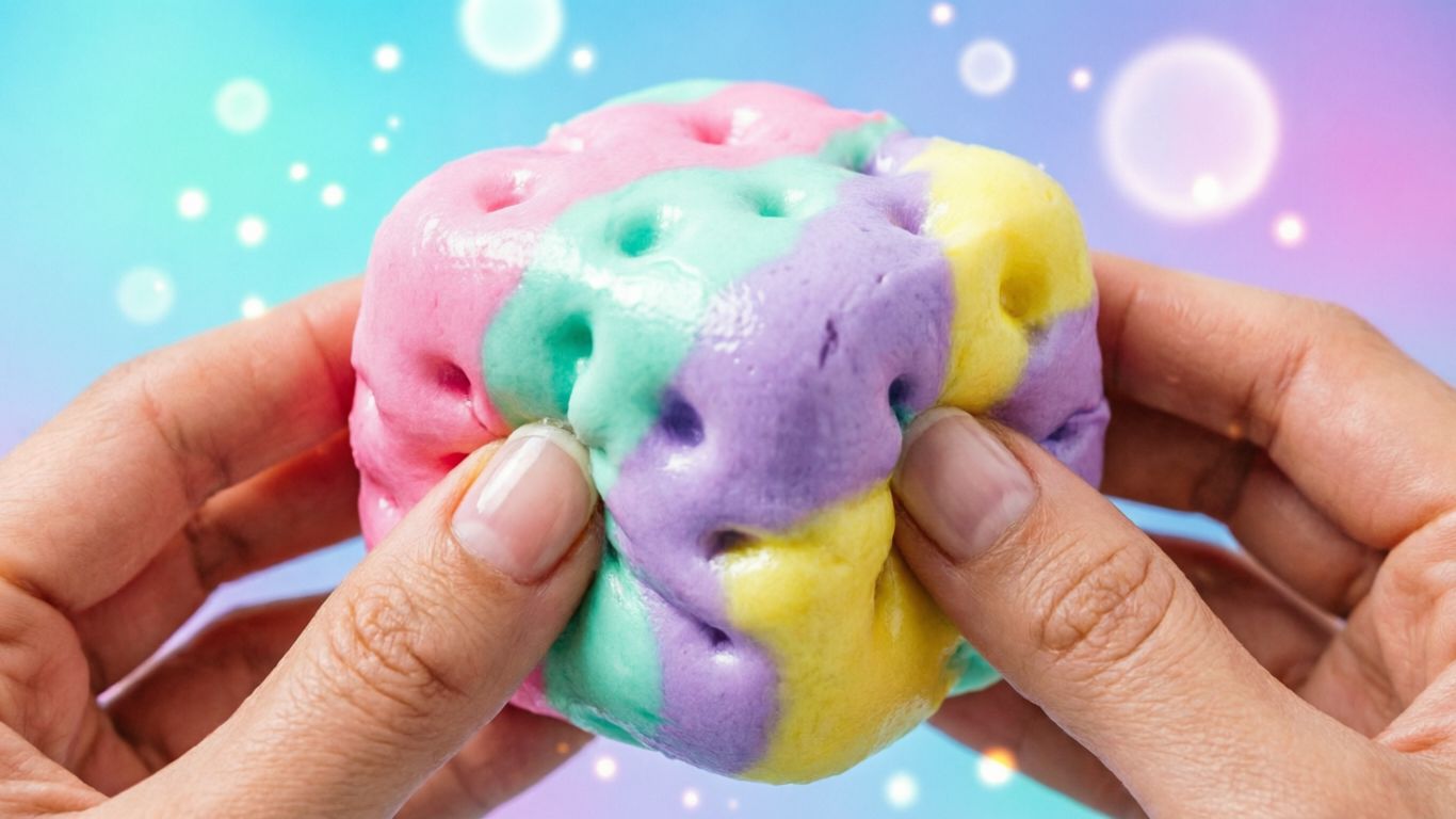КАК СДЕЛАТЬ СКВИШ КУБ? 🌈 Залипательный DIY из слайма и пенки