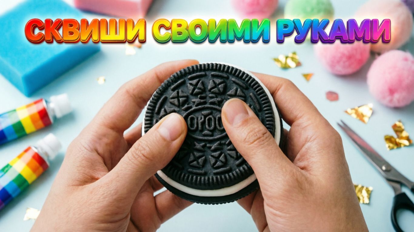 Сквиши своими руками — самые простые способы | DIY Антистресс игрушка дамплинги