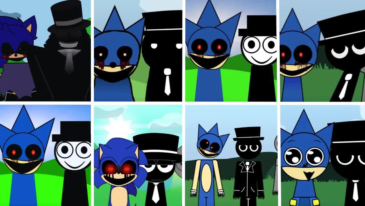 Incredibox - Sprunki но ТОЛЬКО СОНИК и БЛЕК
