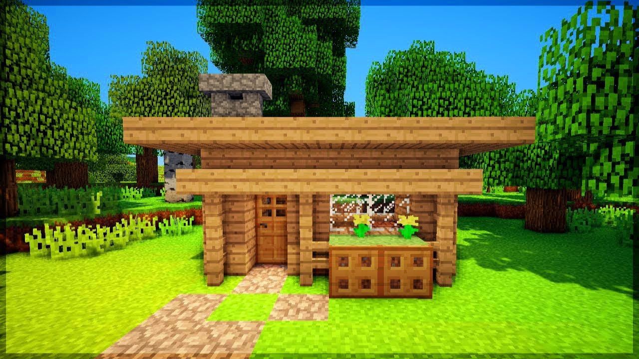 СТАРТОВЫЙ ДОМ ЗА 5 МИНУТ В Майнкрафт ПЕ Как построить Дом Выживание и Видео Minecraft Pocket Edition