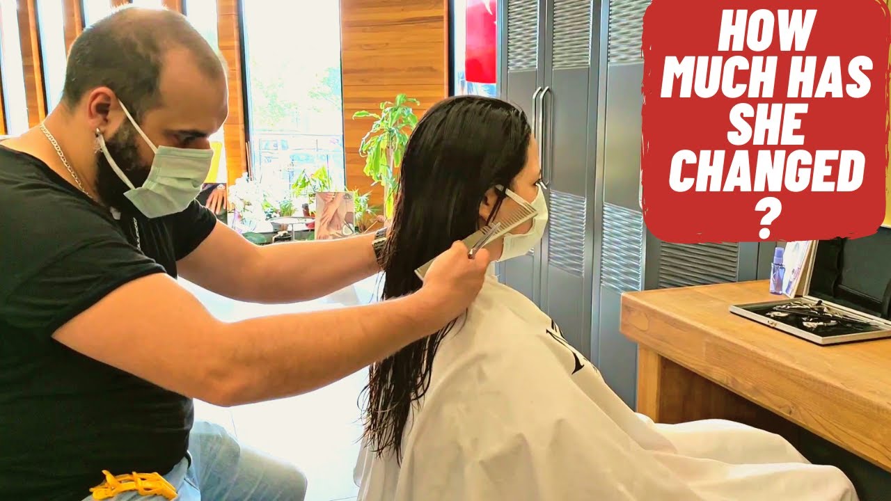 How Cool A Haircut Can Show? ( Haircut For Women And Natural Wave ) Asmr Hairstyler
