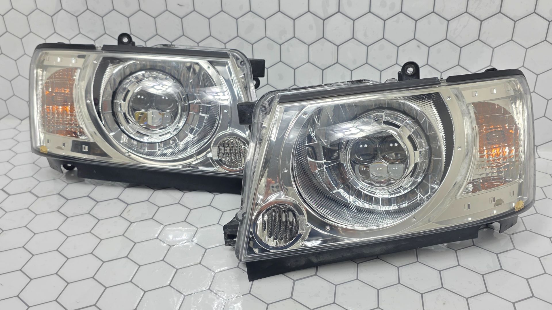 Nissan Patrol светодиодный комплект фар