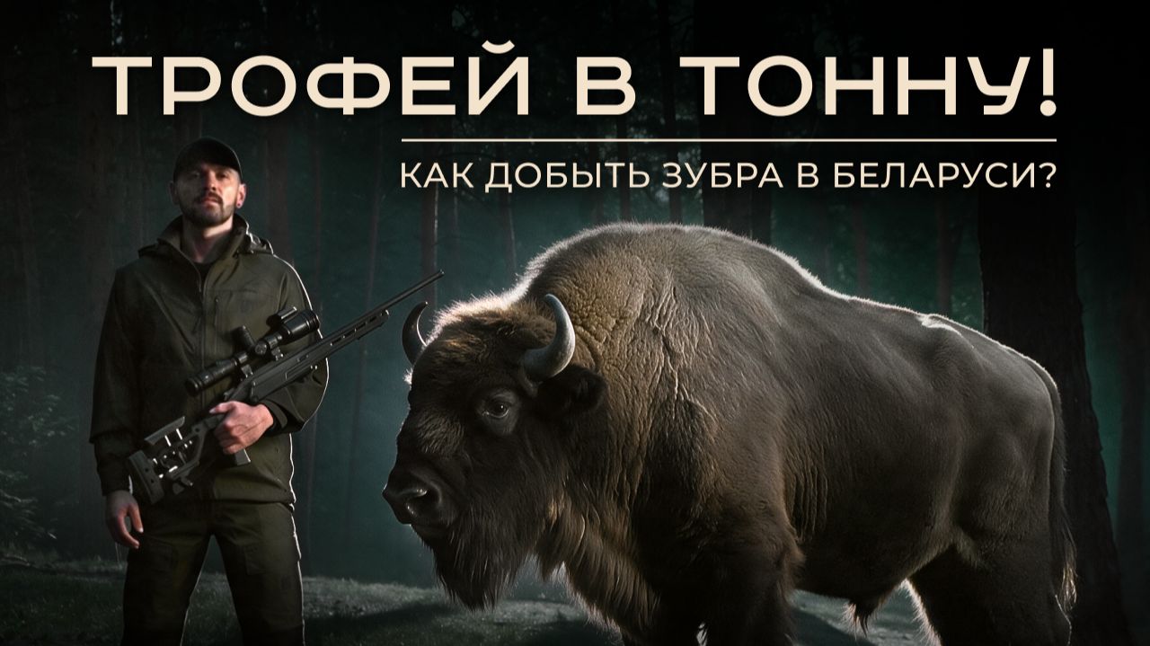 Охота на зубра в Беларуси