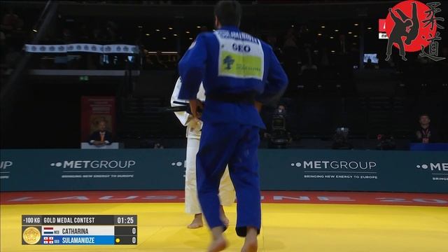 Семён Катарина - Илья Суламанидзе. -100 Kg. Финал. Большой шлем по дзюдо в Лозанне 2026