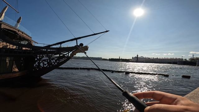 рыбалка Санкт-Петербург река Нева 09.2026