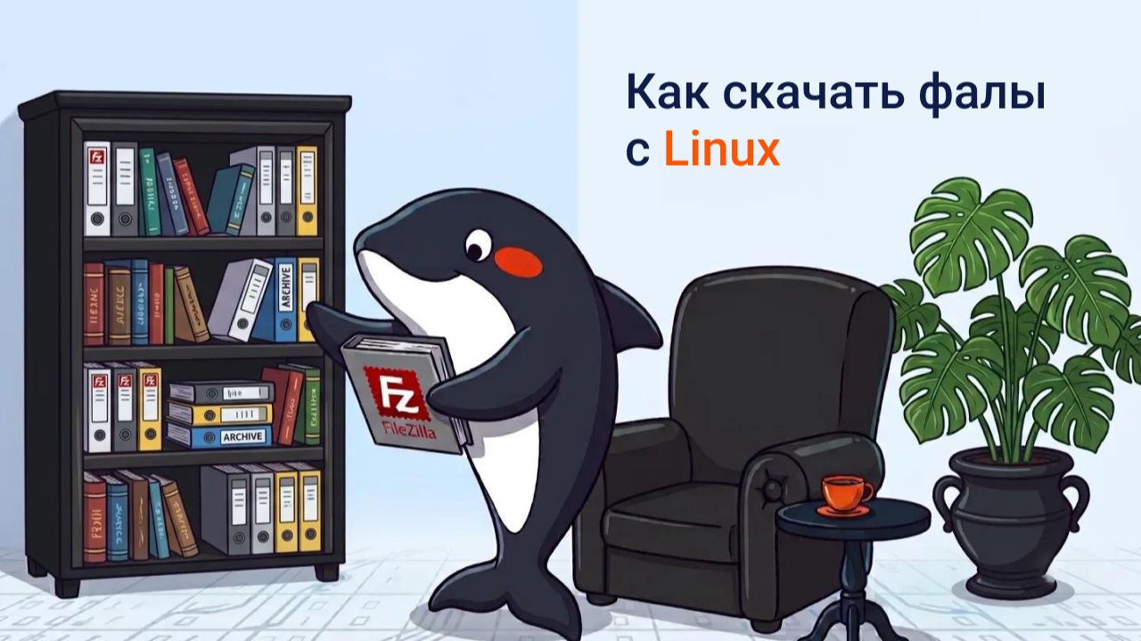 Как скачивать файлы с виртуальной машины на Linux?
