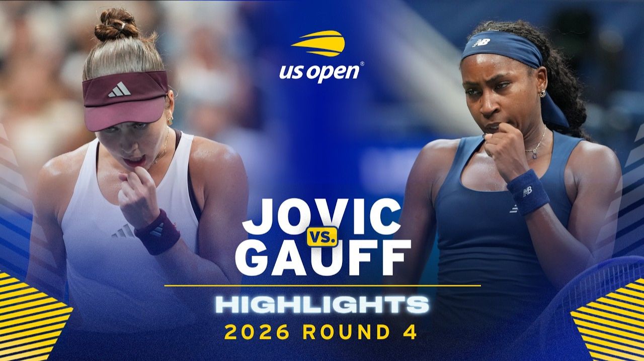 08.09.26 | Хайлайты | Ива Йович Vs Коко Гауфф | Женщины | Раунд 4 | US Open 2026
