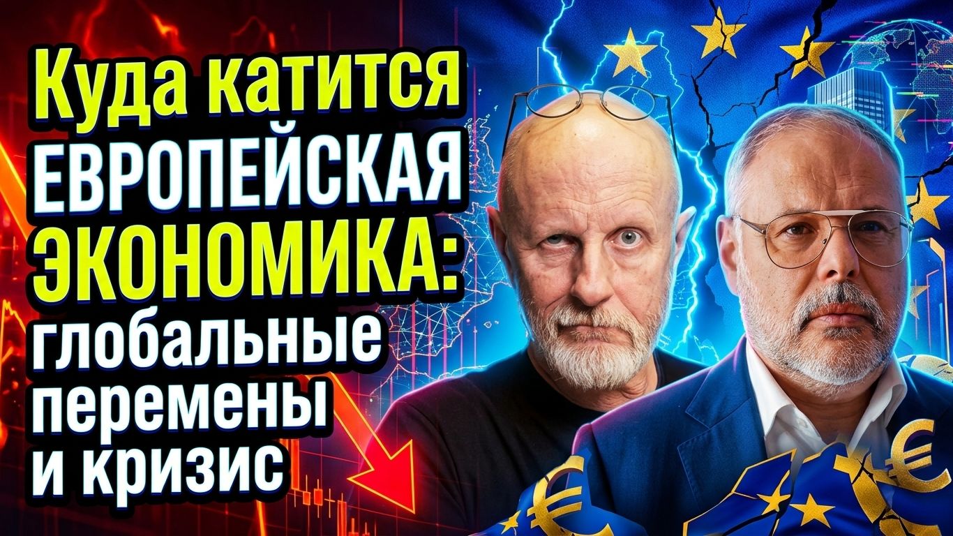 Куда катится европейская экономика: глобальные перемены и кризис | Михаил Хазин и Дмитрий Пучков