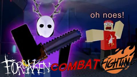 НОВЫЙ ФОРСАКЕН КОМБАТ!!! Forsaken Combat Fighting, Roblox