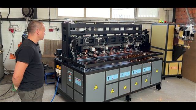 Многоточечная машина контактной точечной сварки МТМ-121-1800НТ