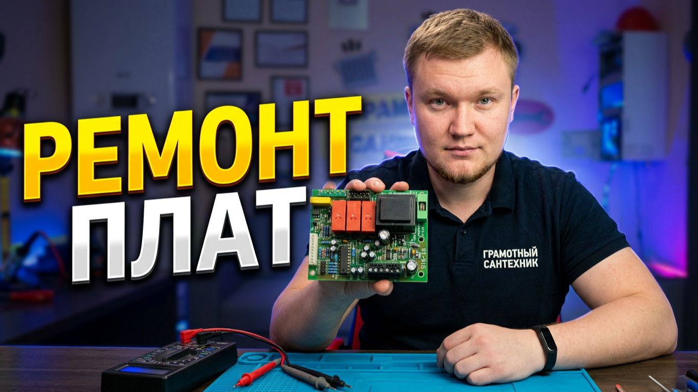 Р.П.К – Ремонт Плат Котлов | Обучение ремонту плат | Ремонт плат газовых котлов…