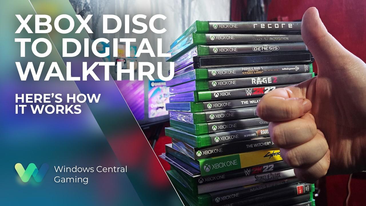 Xbox Disc-To-Digital Tested: A HUGE Win