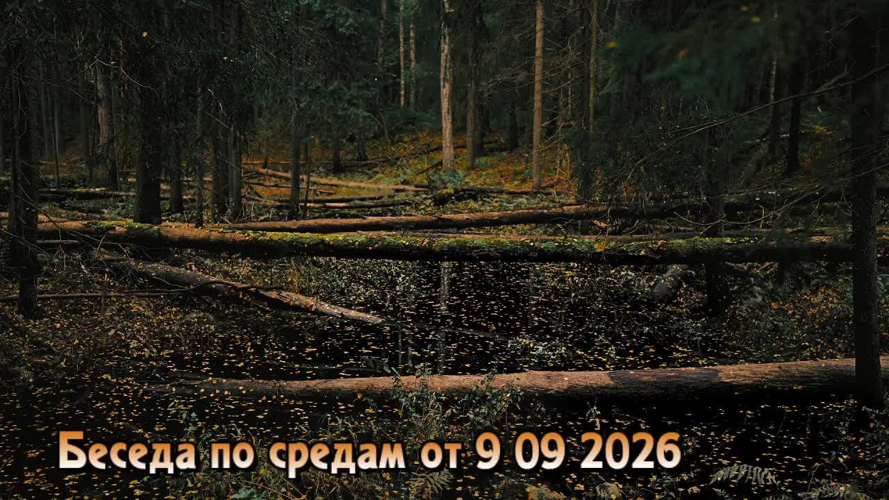 Беседа по средам от 9 сентября 2026