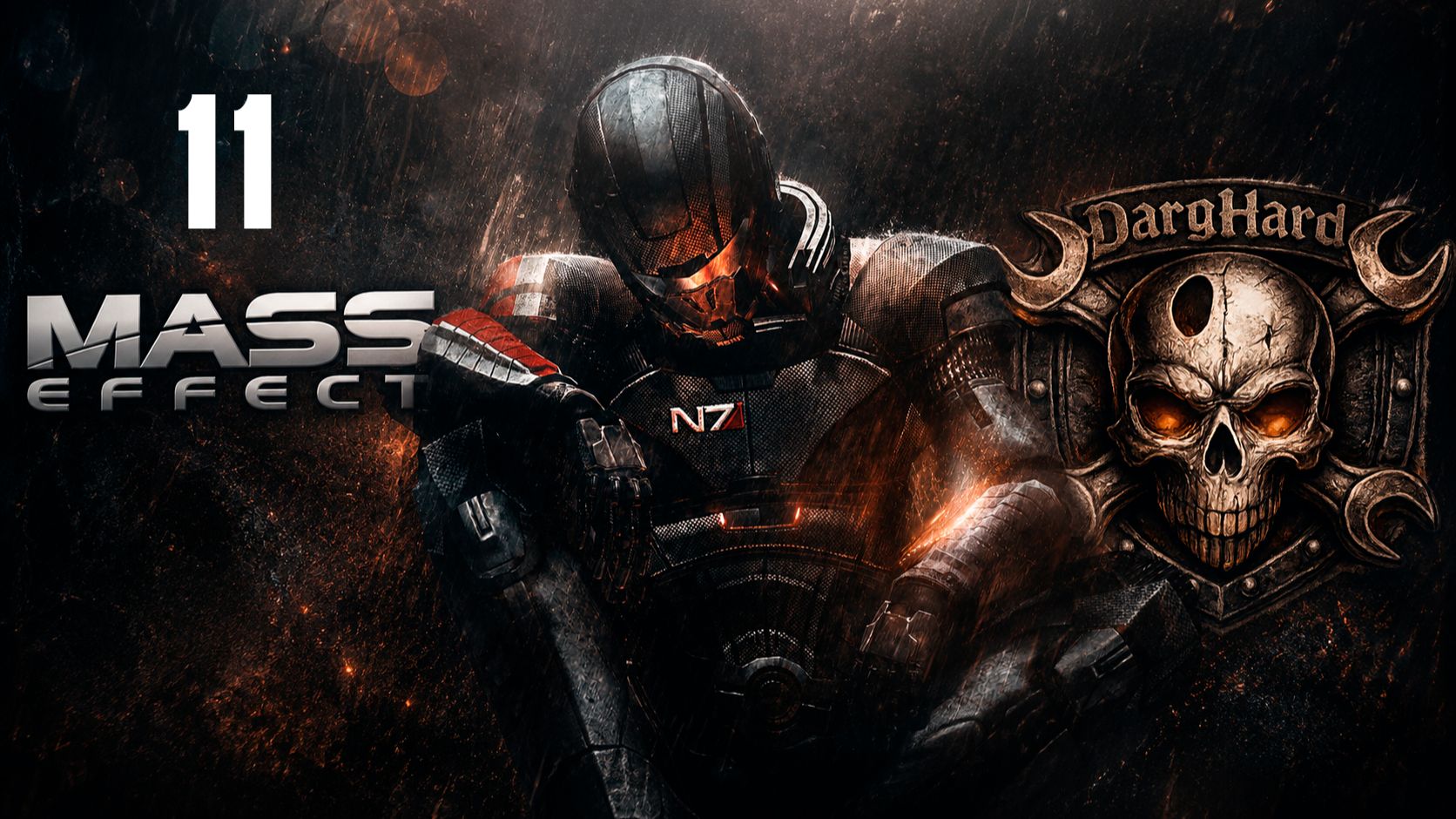 Mass Effect PS5 |11 Луна| Прохождение 4K UltraHD 2160p Без Комментариев!
