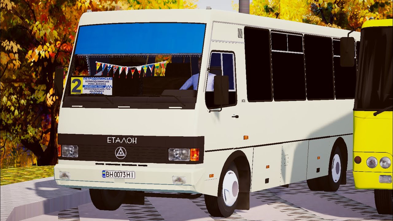 КОМФОРТНЕЙШИЙ ТЮНИНГОВЫЙ BAZ A079.23 ETALON в PROTON BUS SIMULATOR