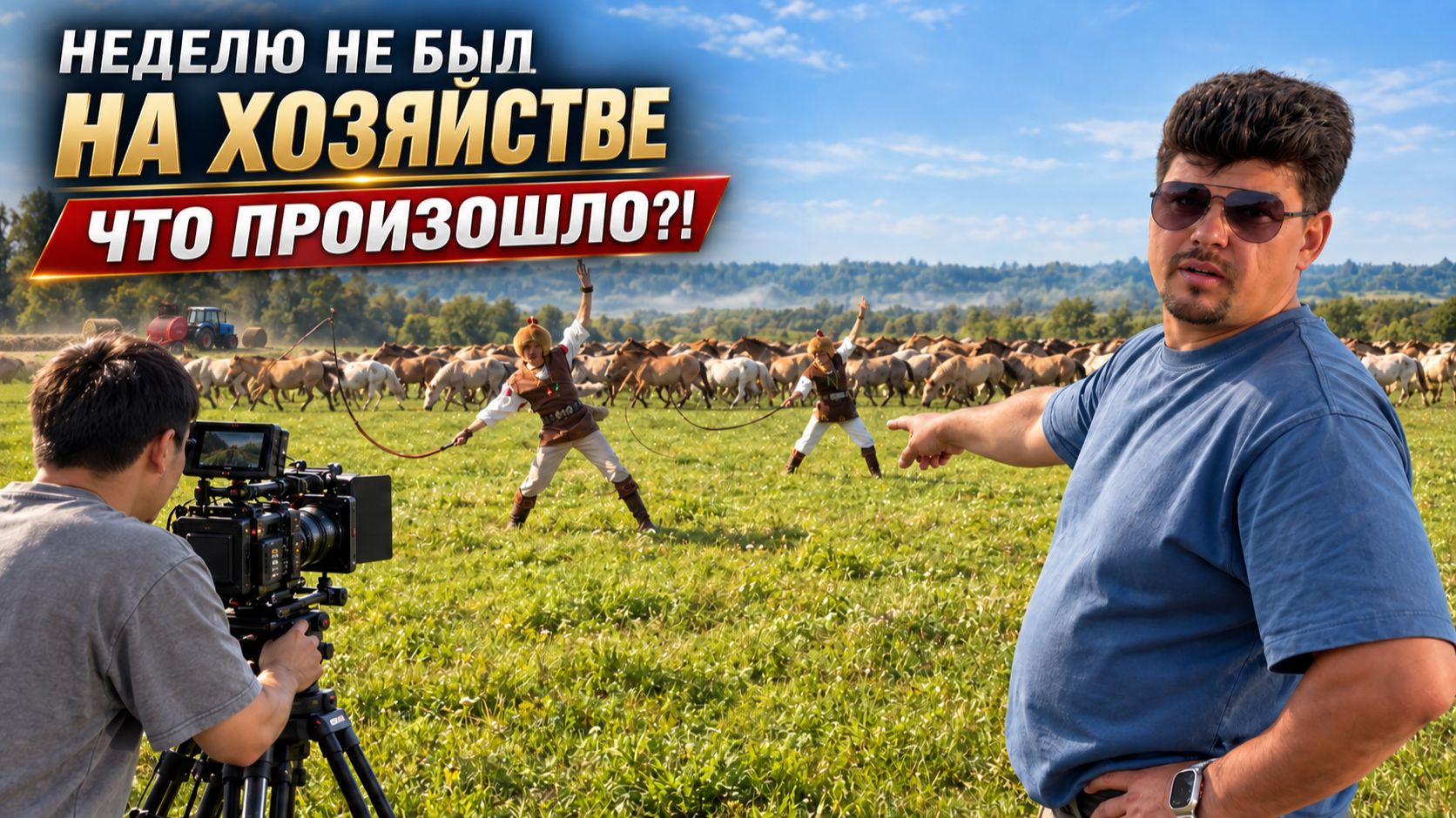 НЕДЕЛЮ не был на ДОМА | МИРОВОЙ ТРЕНД сняли у нас на ХОЗЯЙСТВЕ