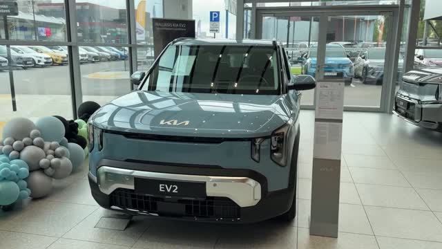 Kia EV2 2026 - Визуальный осмотр автомобиля .