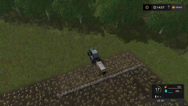 [РП] Выехал на опрыскивание полей. Farming Simulator 17