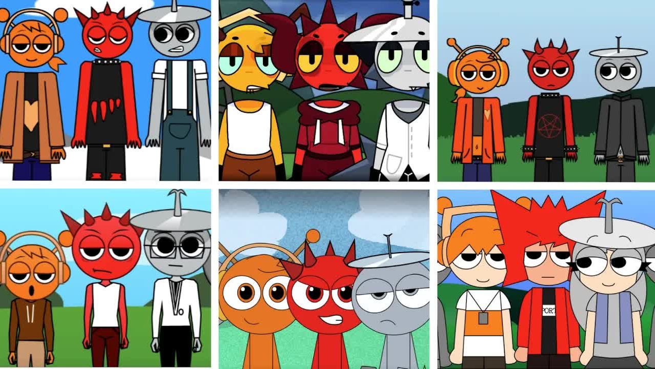 Sprunki - Incredibox но ОРЕН и РЭДДИ и КЛАКР