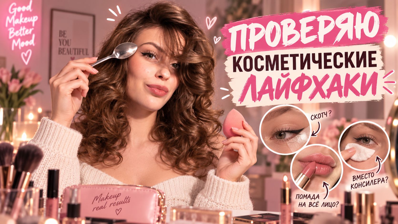ПРОВЕРКА КОСМЕТИЧЕСКИХ ЛАЙФХАКОВ