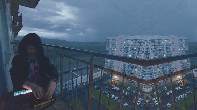Breakbeat Jam And Rain On Balcony | DAWless Circuit Rhythm P6