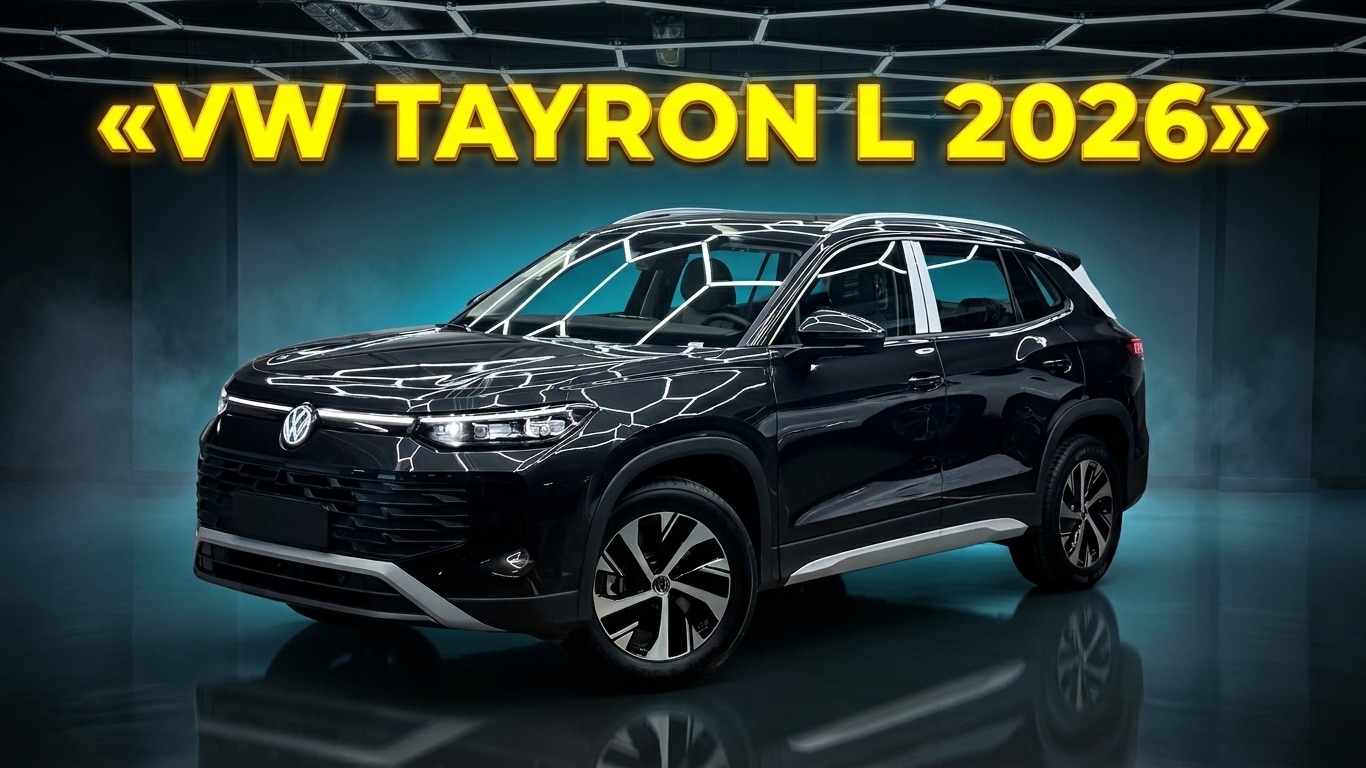 Volkswagen Tayron L 2026 — обзор удлиненного кроссовера из Китая. Цены и комплектации
