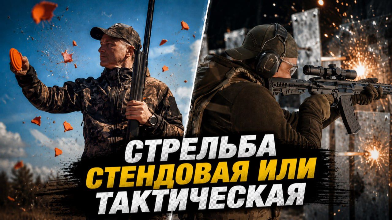 ТАКТИЧЕСКАЯ СТРЕЛЬБА И СТЕНДОВАЯ СТРЕЛЬБА. УЗНАЙ ЧТО ВЫБРАТЬ ТЕБЕ