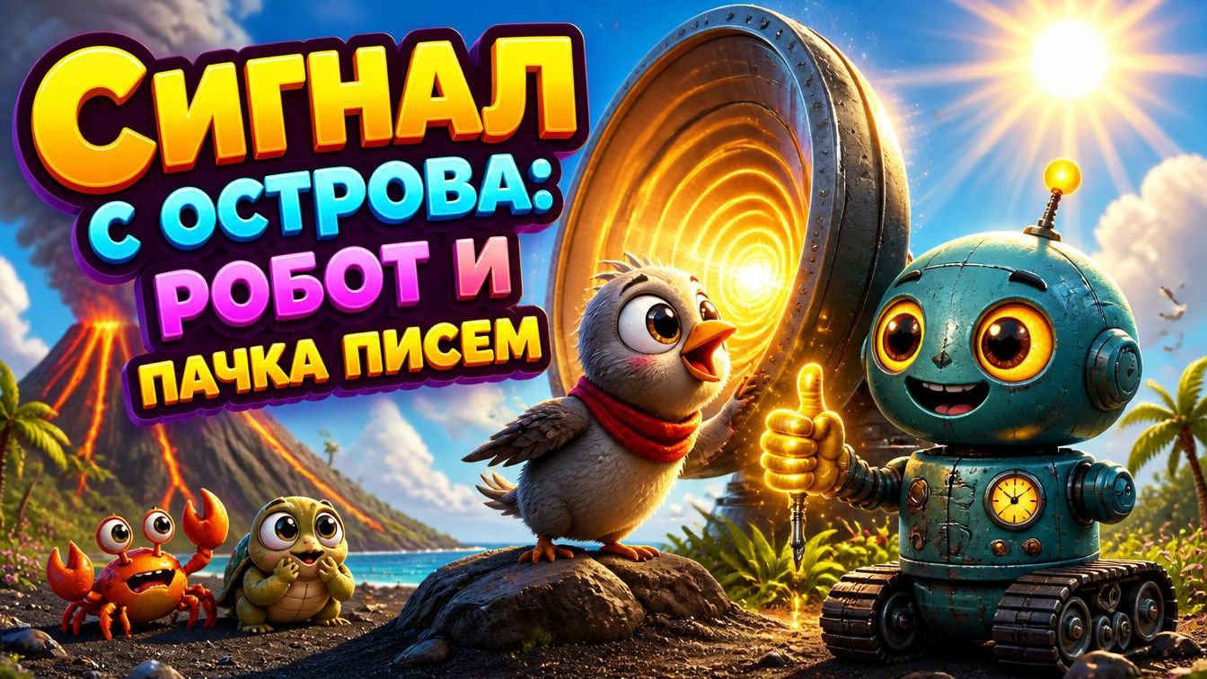 Сигнал с острова робот и пачка писем
