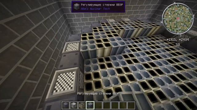 ☢ Обзор мода Hbm's Nuclear Tech | Часть 4.2 | ВВЭР | Minecraft 1.7.10