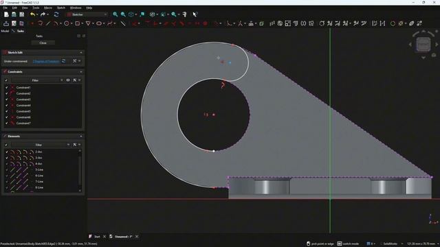 Учебное пособие по FreeCAD 1.1. Как смоделировать механический кронштейн