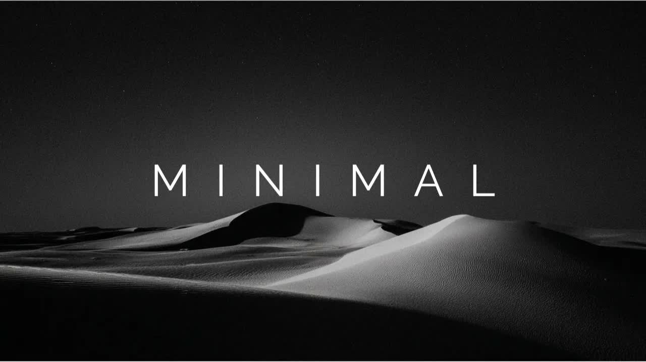 Minimal Techno For Deep Work — A Focus Environment