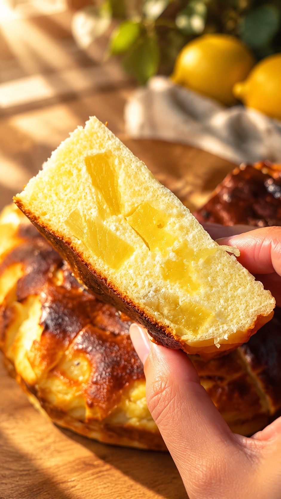Творожная запеканка с ананасами
