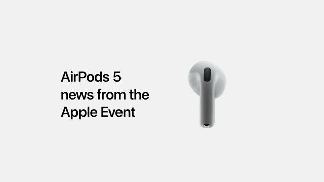 New AirPods 5 - Everything Announced About The Best Active Noise Cancellation