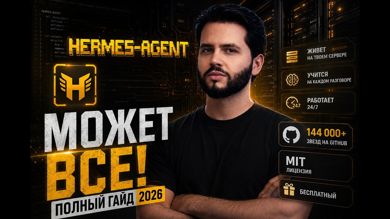Забудь про OpenClaw. Hermes Agent: полный гайд 2026. Быстрая установка для новичка