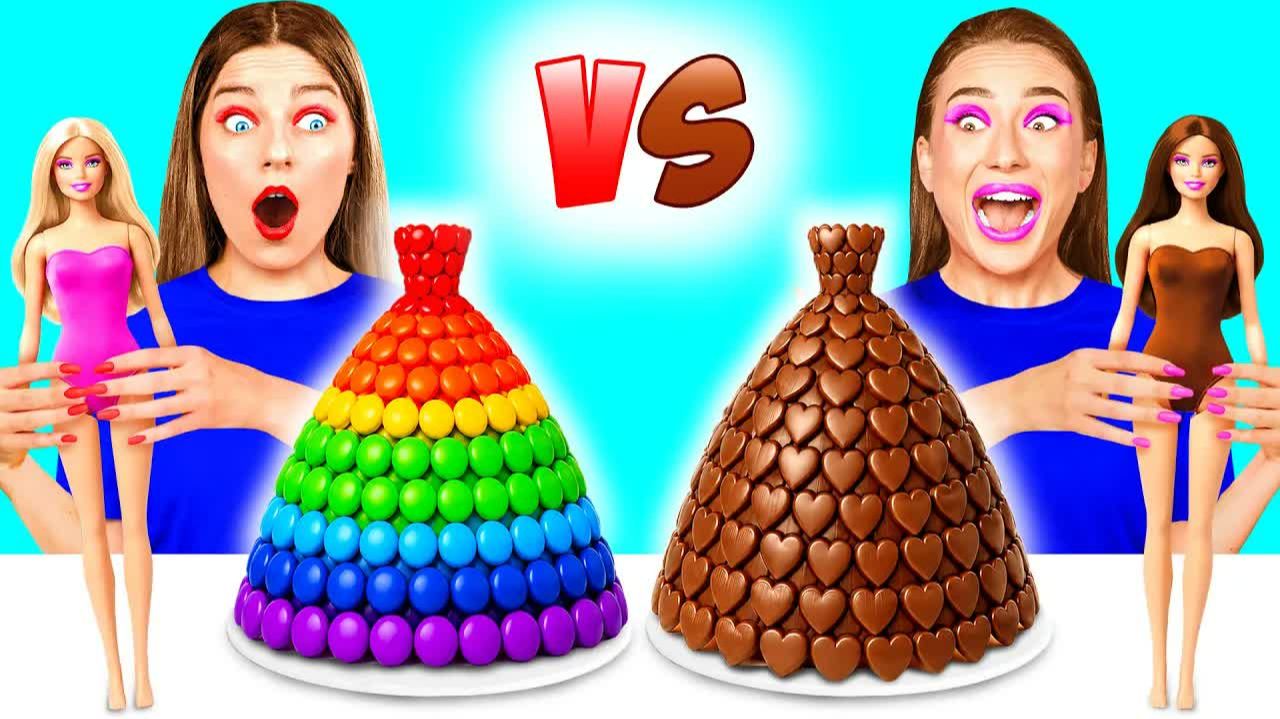 Укрась Торт с Куклой Челлендж | Смешные Ситуации с Едой от GoFun Challenge