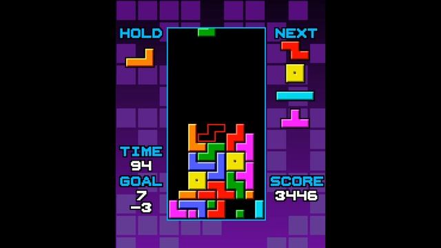 Marathon Tetris Deluxe JAVA GAME (Blue Lava Wireless 2004)