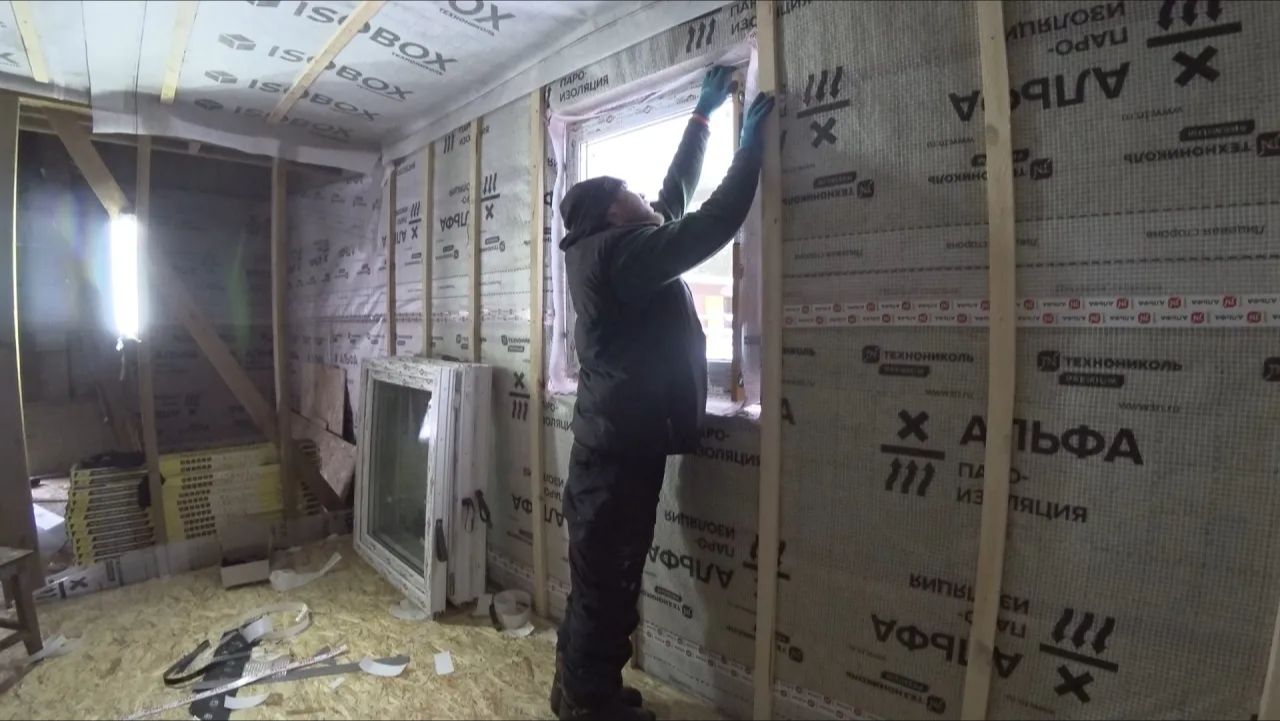 Строительство каркасного дома 6 на 7